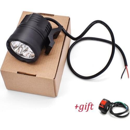 For KAWASAKI NINJA 650R ER6F ER6N ZZR1200 ER5 GPZ500 EX500 Motorcycle LED Light 9-48V Auxiliary Headlight Driving DRL Fog Lamp
