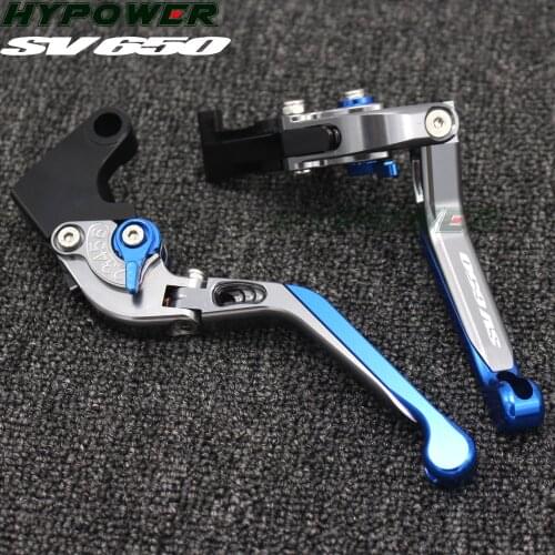 For Suzuki SV650 2016 2017 2018 Adjustable Folding Extendable CNC Motorcycle Brake Clutch Levers