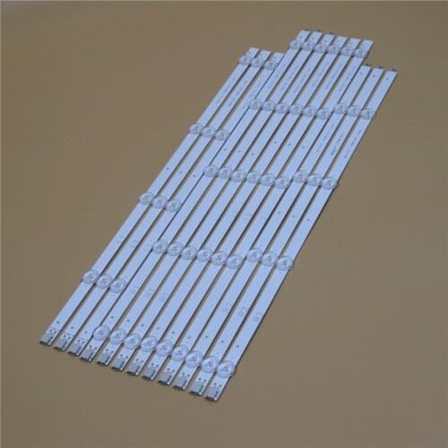 TV LED Bars For LG 47LA620S 47LA620V 47LA6218 47LA621S 47LA621V -ZA ZD 47" Backlight Strips Kit 9LED Lamps Lens 5 Bands LC470DUE