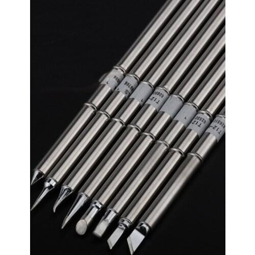 T12 Electric Soldering Iron Tips T12-K B2 BC2 ILS JL02 D24 KF For Hakko fx951 DIY Soldering Station Kits