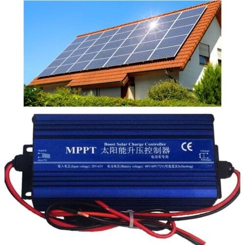 24/36/48/60/72V MPPT Boost Solar Charge Controller Charger 600w With Child Lock