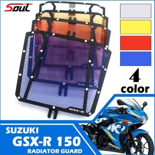 Stainless Steel Motorcycle Radiator Guard Radiator Cover Fits For GSXS150 GSXR150 2017 2018 2019 2020 17'-20' GSX-R GSX-S