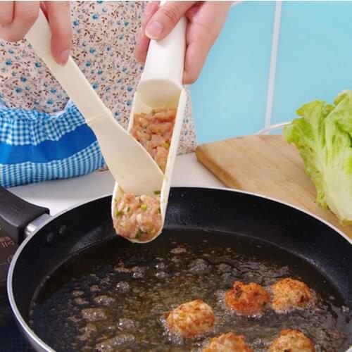 2Pcs/Set DIY Convenient Meatball Maker Useful Pattie Fish Beaf Meat Balls Burger Sets Kitchen Cooking Tools Gadgets Accessories