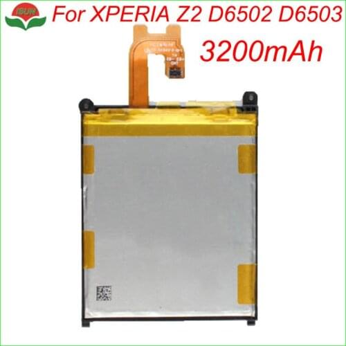 ISUN Mobile Battery For SONY Xperia Z2 L50 L50W L50U L50T D6502 D6503 LIS1543ERPC Battery Replacement