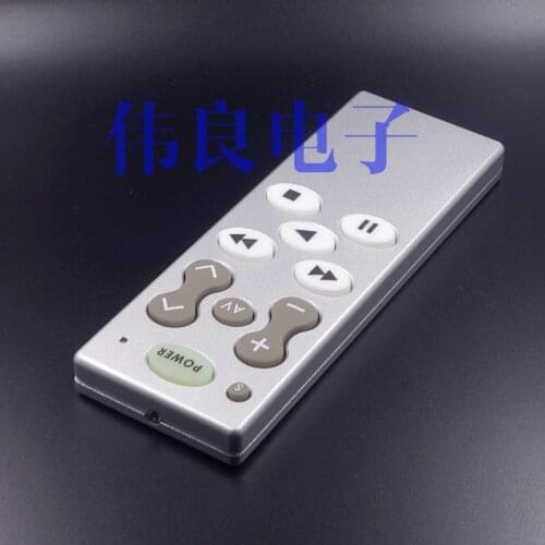 All aluminum CNC fine processing shell universal learning remote control, suitable for all kinds of players,preamp, amplifier