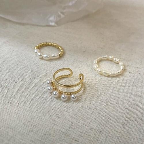 Huge Bud Wedding Rings