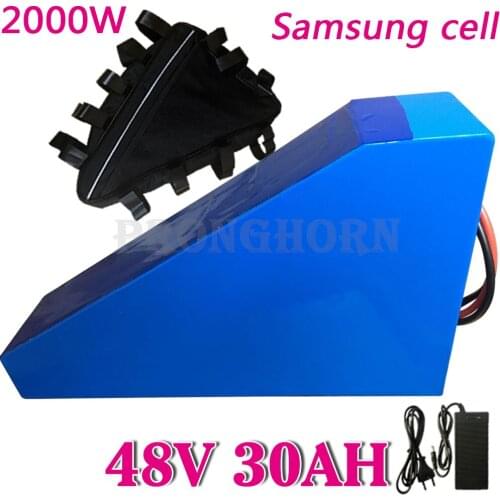 Free Customs Tax 48V Ebike Battey 48V 500W 1000W 2000W Electric Bike Battery 13S 48V 30Ah 25Ah 20Ah 18Ah 15Ah Lithium Battery