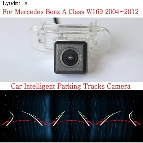 Lyudmila Car Intelligent Parking Tracks Camera FOR Mercedes Benz A Class W169 A160 A180 A200 A150 A170 Car Rear View Camera
