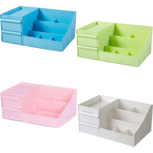 Desktop Cosmetic Storage Box Multi Grid Display Stand Makeup Organizer Desktop Jewelry Collection Case Holder Household Supplies