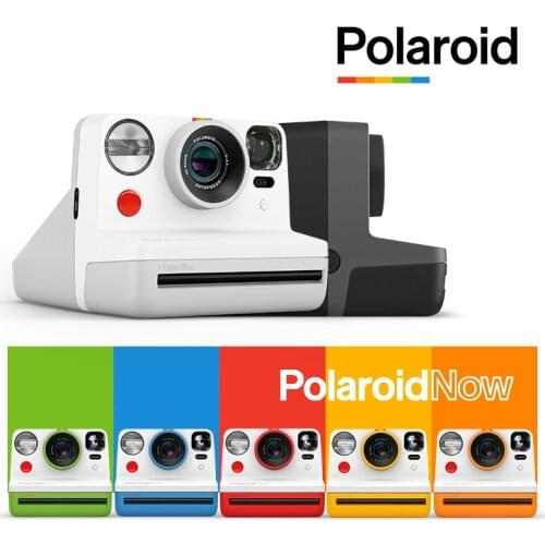 The latest model "Polaroid Now" of rainbow New camera for instax i-type 600 Polaroid film