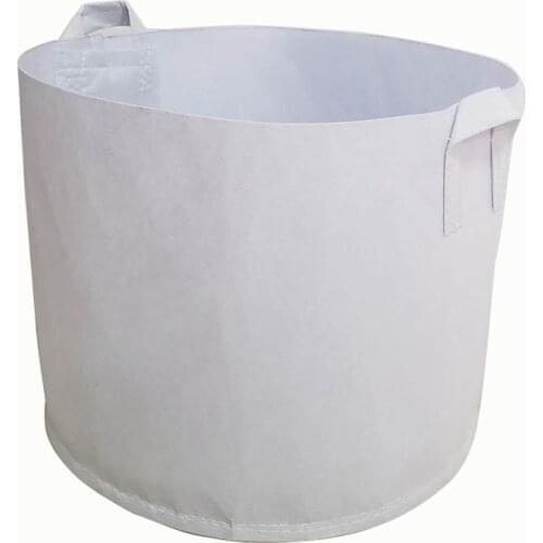 Manufacturers selling thicke white non-woven garden bag for planting, tree planting bag,nutrition bag, planting pots,40*50cm