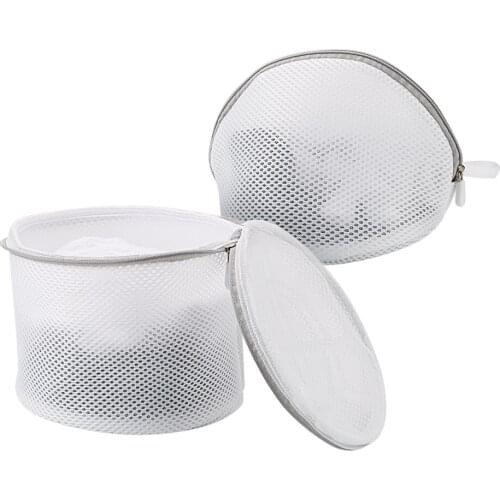 Mesh Clothes Sock Washing Aid Net Zip Bags Women Bra Underwear Lingerie Laundry Washing Bags Hosiery Saver Bras Protector