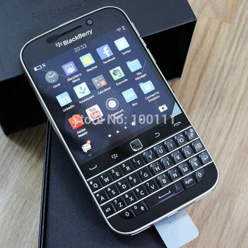 Unlocked Original BlackBerry Classic blackberry Q20 Phone Dual core 2GB RAM 16GB ROM 8MP Camera ,Free Shipping