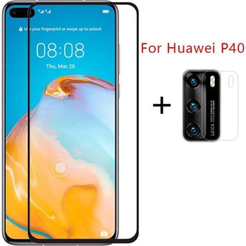 1-2Pcs Camera Glass On for Huawei P40 Len Glass Tempered Screen Protector Huaweip40 P 40 Protective Film Hawei Huwei Huawi P40