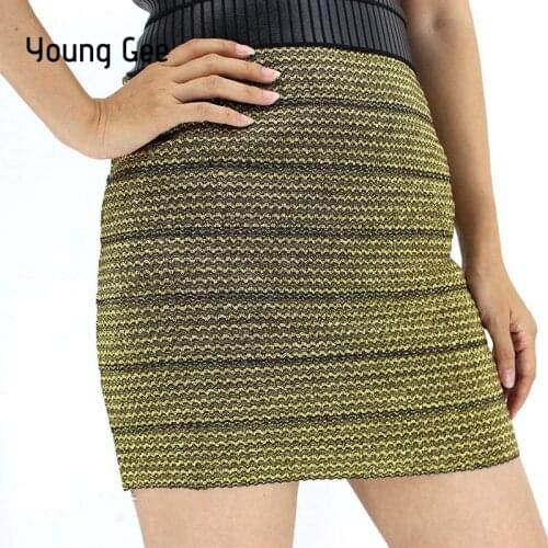 Женские юбки карандаш Young Gee China At AliExpress