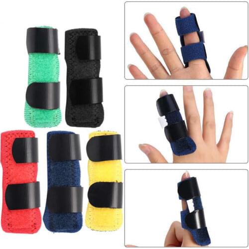 1Pcs Finger Guard Sleeve Finger Splint Adjustable Finger Support Splint for Trigger Finger Arthritis and Ligament Pain