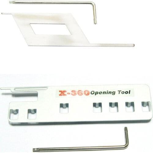 100pcs For xbox 360 slim for X-360 Slim Open Tool Unlocking Console Unlock Opening Tool Kit