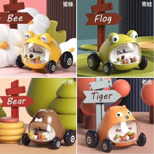 2021Clockwork toy cartoon cute frog pull back car pet slide toy car pull back inertia car girl gift children baby boy toy83cm