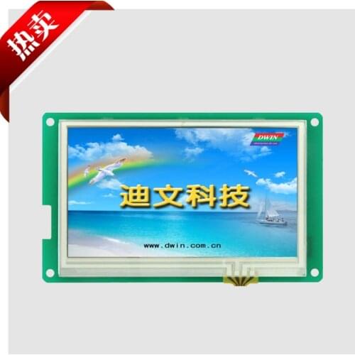 4.3 Inch Mini DGUS Serial Port Screen DMT48270M043_02W Interface Replacement Screen TFT LCD