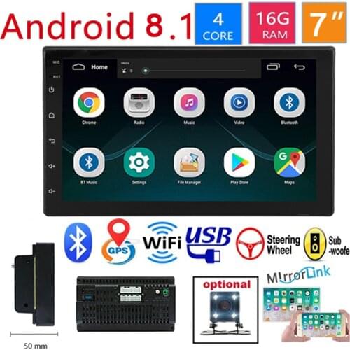 Car 2 Din Radio Touch Screen Digital Display Mp5 Player Universal Car Stereo GPS Navigation Integrated Machine For Android 10.1