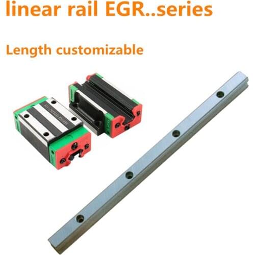 Free shipping CNC linear rail 15mm linear rail guides EGR15- any length 2pcs +4pcs EGH15CA/EGW15CA linear bearing block