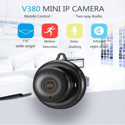 Wireless Mini Camera WIFI Cloud Small IP Camera 1080P Infrared Night Vision Baby Monitor Security CCTV Motion Detection SD Card