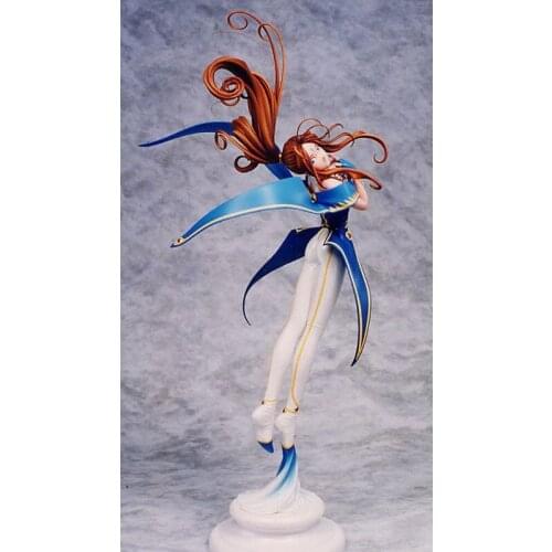 GK hand-made resin white mold my goddess Belu Dandy combat suit Ver. white mold spot