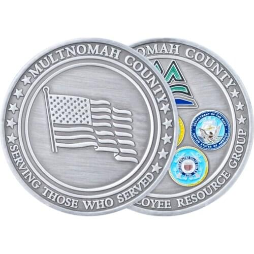 Hot Sale Military Coin Promotion Plating 3D Commemorative Coins