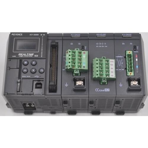 KENENCE KV-3000 KV-DN20 KV-CL20 KV-DN20 REALTIME LOGIC CONTROLLER CC-LINK V2 PLC programmable 2.0 latest edition