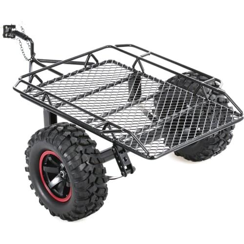 Metal RC Trailer Hopper Frame Simulation For 1/10 Rock Crawler Truck Trail Traxxas TRX-4 TRX4 Axial SCX10 RC4WD D90 CC01