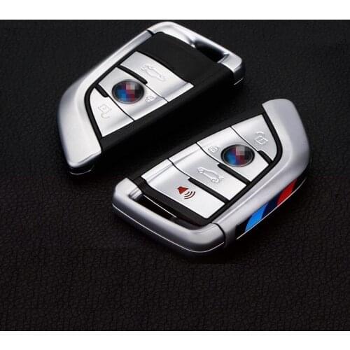 New Car-styling 3 buttons/ 4buttons Key Shell Decoration Key Case Cover For BMW 2 / 7 series X1 X5 X6