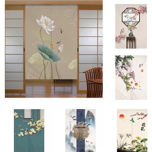 Partition Door Curtain Kitchen Geomantic Wind Cloth Curtain Household Decoration Half Panel Curtain