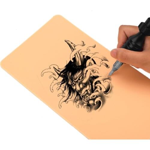 ATOMUS Permanent Makeup 3d Fake False Microblading Eyebrow Lips Blank Tattoo Practice Skin Sheet for Needle Machine Supply