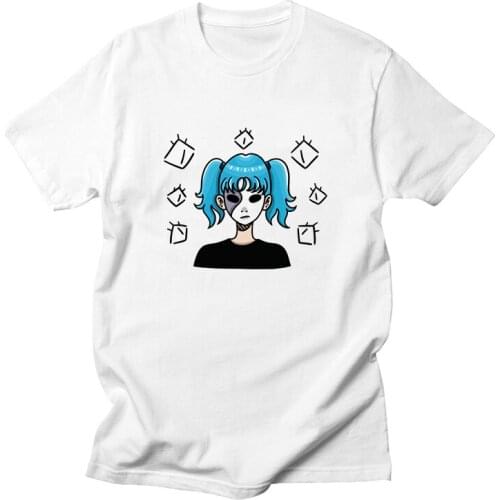 Sally Face T Shirt Salli Face Game T-Shirts Sally Face Fashion Men Tshirt Hip Hop Short Sleeve Men/Women Summer