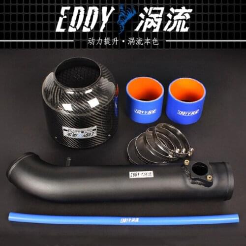 EDDY Intake System Air Intake Pipe & Carbon Fiber Air Filter for Jaguar 3.0 2012 Jaguar XJL 2.0T 2013-2016 Car Accessories