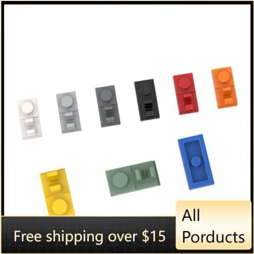 10PCS High-Tech Assemble Particle 44861 92280 1x2 Top With Splint Building Blocks Kit Replaceable Part Toys For Children Gifts