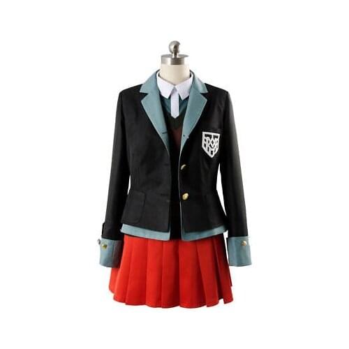 Yumeno Himiko Anime Danganronpa Cosplay Halloween Party Man Woman Japanese uniform cosplay costumes coat+shirt+vest+skirt+hat