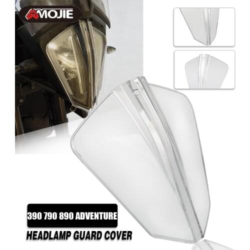 Motorcycle Headlight Protector Grille Guard Cover Protection Grill For 390 ADVENTURE 790 890 ADVENTURE S R 2019 2020 2021