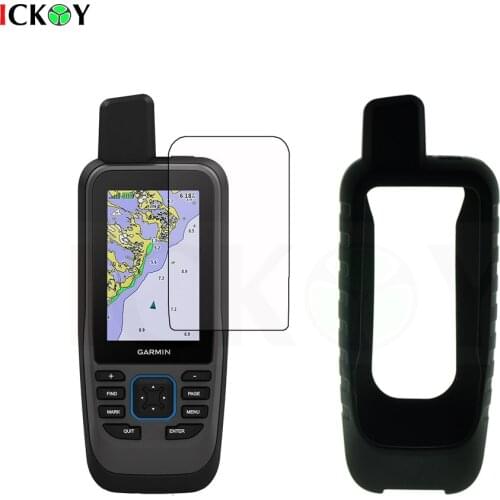 Protect Silicon Case + Screen Protector for Handheld GPS Garmin GPSMAP 86sc 86s 86 SC Accessories