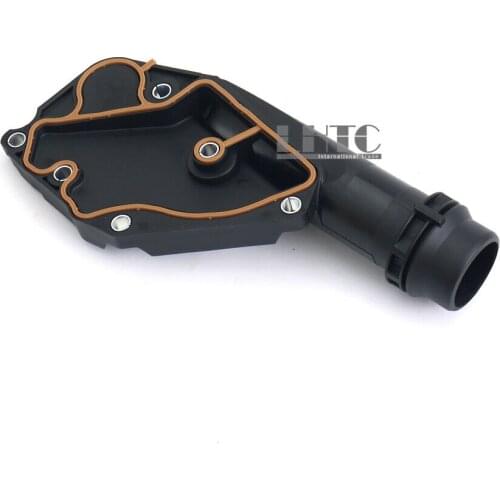 06E121168 OE Water Pump Thermostat Cover Housing Connector For AUDI A4 A6 3.2L 06E121168
