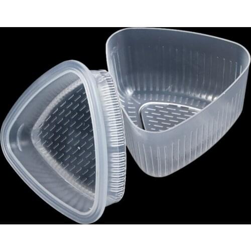 2PCS/Set DIY Sushi Mold Onigiri Rice Ball Food Press Form Sushi Mold Onigiri Rice Ball Bento Press Maker Mold DIY Tool