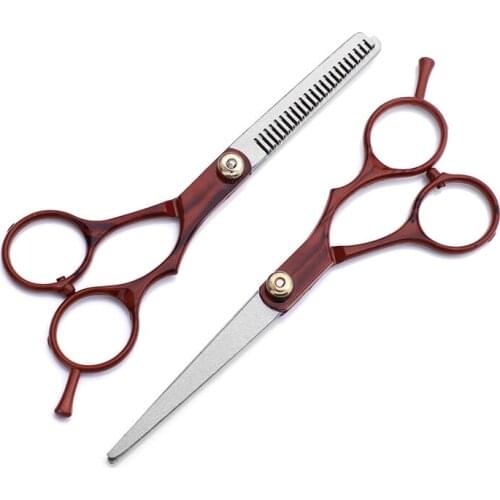6 Inch Professional Hair Scissors Facial Makeup Scissors Barber Cutting Tools Thinning Scissor Eyebrow Trimmer Beauty Tools