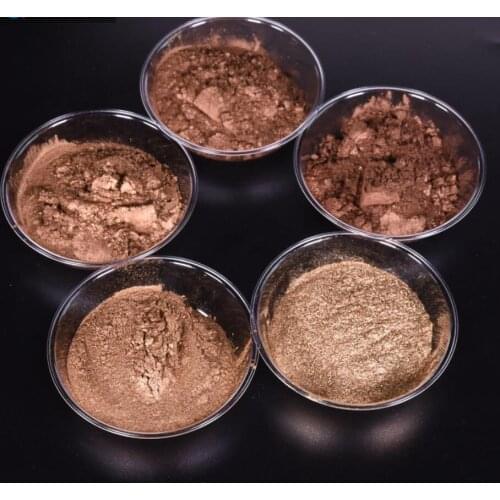 Bronze Series Mica Pigment Powder (10g x 5 bag )