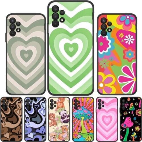 Love Heart Case For Samsung J7 Prime J8 2018 Case Cute Panda Silicon Cover For Samsung J4 J6 Plus J2 Pro Core J5 2016 Case Shell