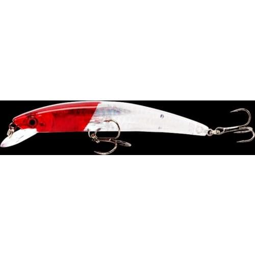 12cm/14g Artificial Minnow Floating Wobblers Plastic Fishing Bait Lifelike 3D Eyes Anti-corrosion Bionic Fishing Lure Hard Bait