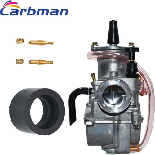 Carbman PWK 24 24mm Cable Choke Carb Carburetor For KOSO OKO Bike Motorcycle ATV Scooter 4T