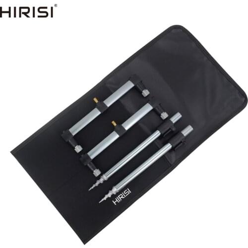 Carp Fishing Tackle Bag Rod Pod Set with bag 2pcs Bank Sticks and 2pcs Buzz Bars Butt