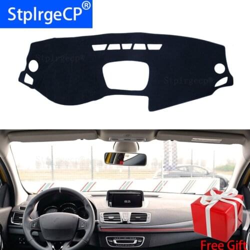 For Renault Megane 3 III MK3 2008 - 2015 Coupe CC GT dashboard mat Protective pad Shade Cushion Pad interior sticker accessories