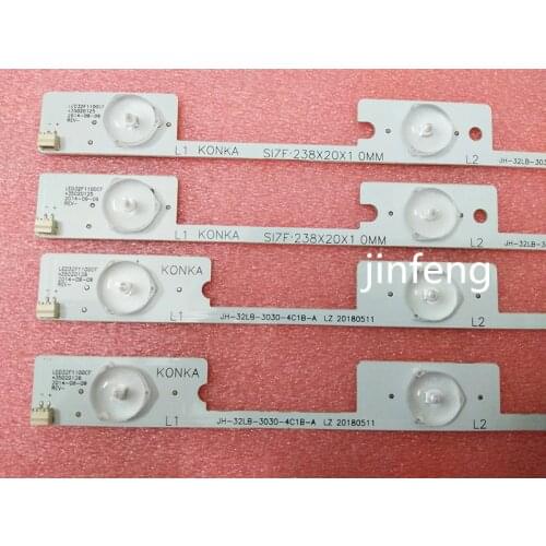 48pcs New universal FOR Konka LED32F1100cf light strip 35018476 35018478(2 Long & 2 Short)