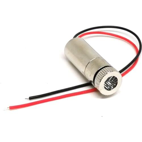 12x35mm Adjustable 405nm 5mw Violet Blue Laser Diode Module Dot Line Cross Focus Head DC3V-5V Positioning Lights